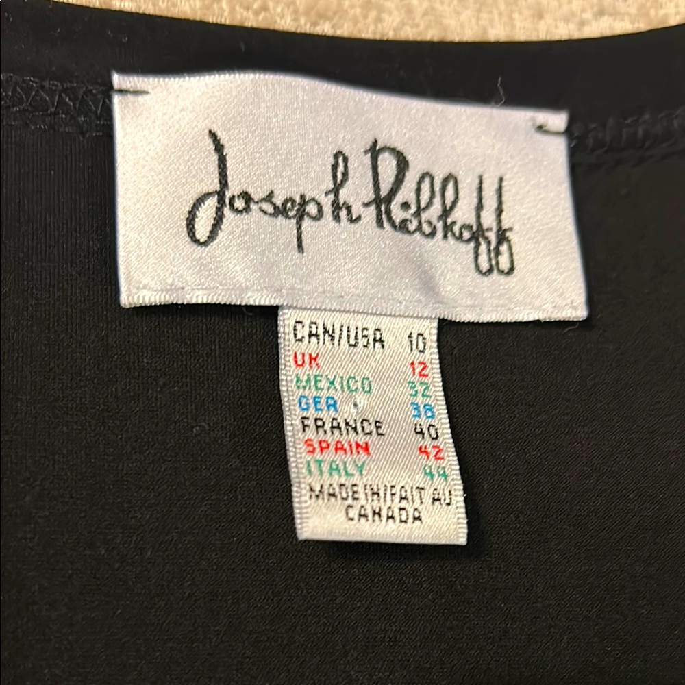 Joseph Ribkoff 3/4 Length Adjustable Tunic Top Like New Condition - Picture 2 of 7
